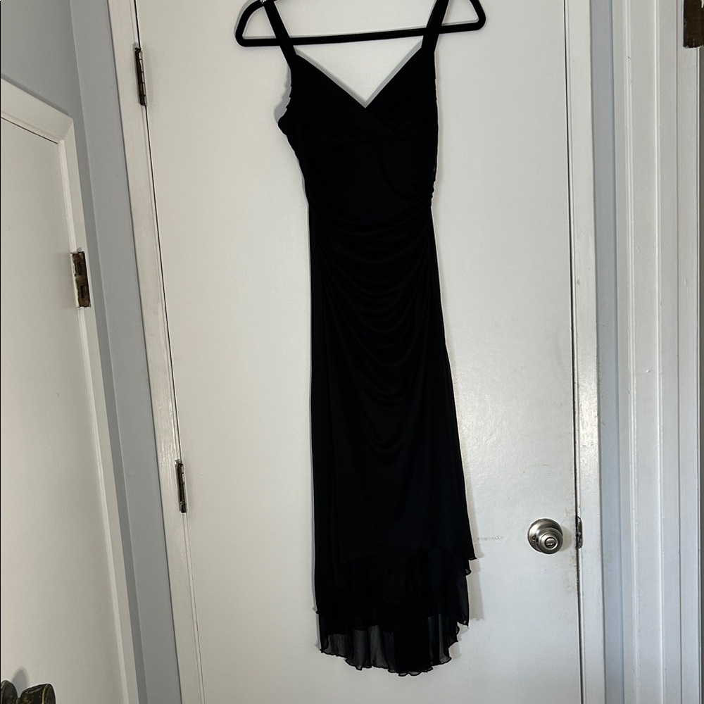 Elegant Black Evening Homecoming Dress Dance Party